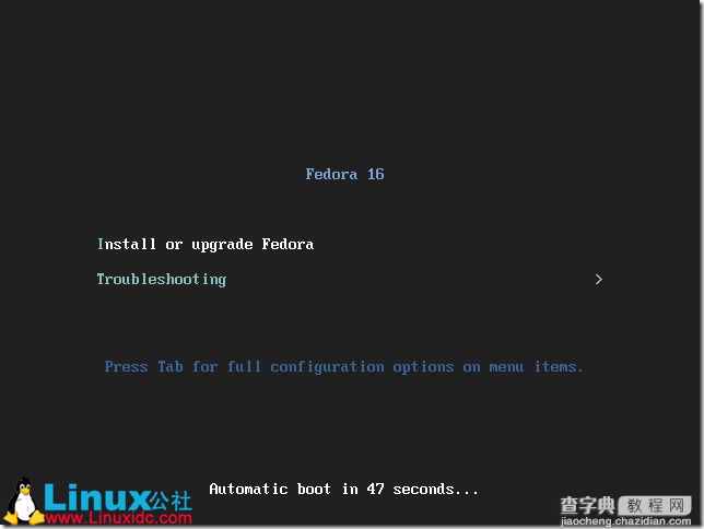 Fedora 16安装教程图文详解1