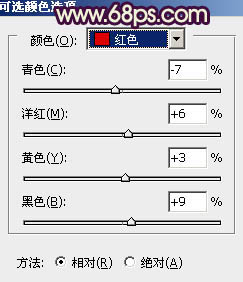 Photosho将写意人物图片调出柔和的淡暖色13