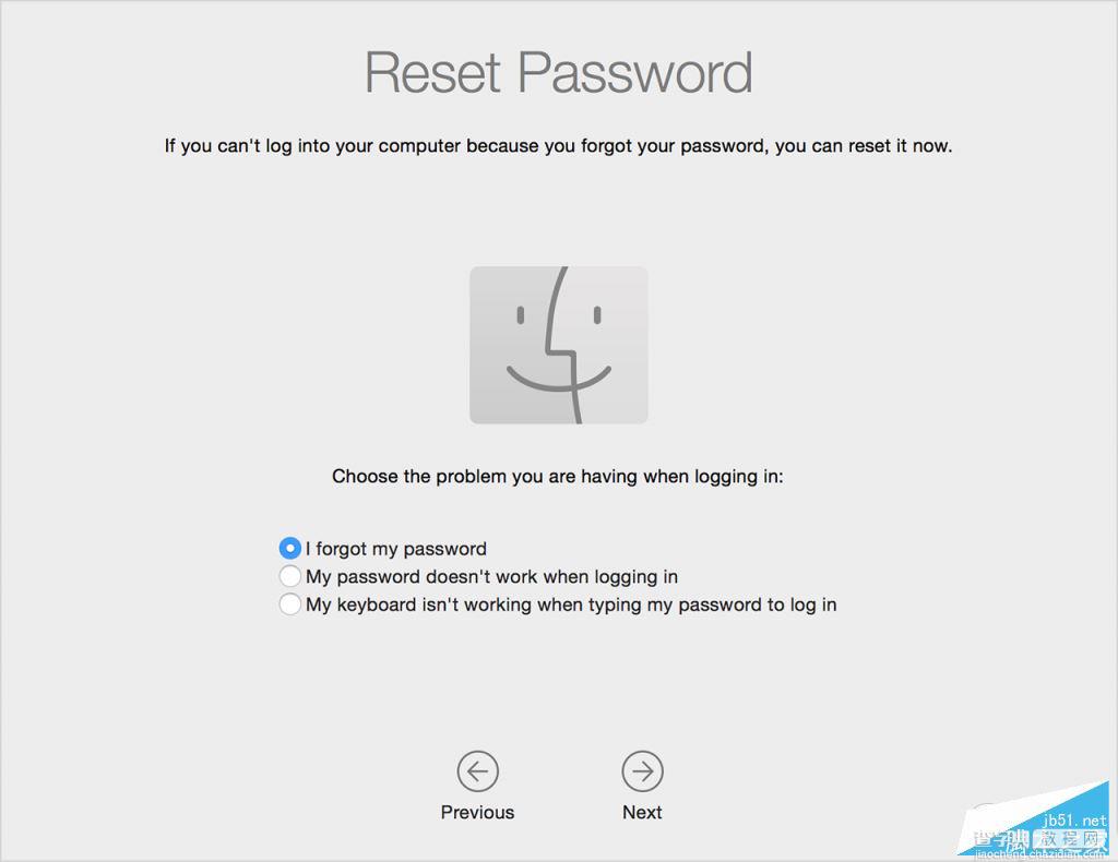 如何重设Mac OS X系统帐户密码？OS X帐户密码设置5种方法3