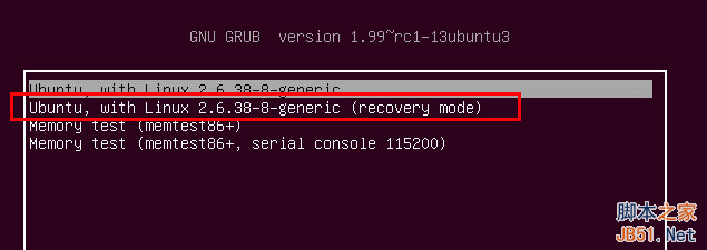 Ubuntu 下忘记用户名和登录密码的解决方法2