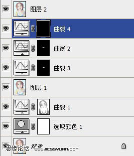 Photoshop为可爱女孩加上蓝粉色的蜜糖色12