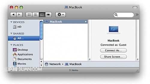 Mac中使用屏幕共享实现远程控制的具体步骤2