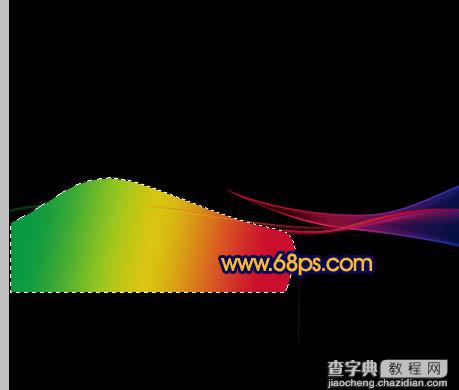 Photoshop将制作出非常柔细如轻般烟的彩色光束16