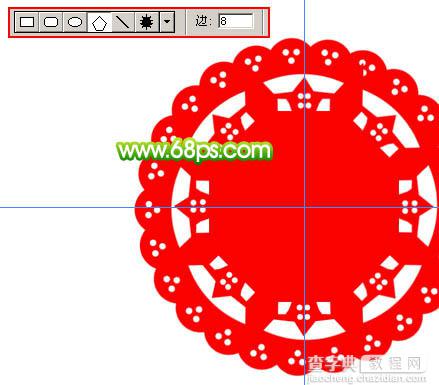 Photoshop 一款非常可爱的花边相框12