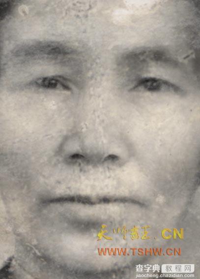 Photoshop超强的旧照片翻新的技巧4