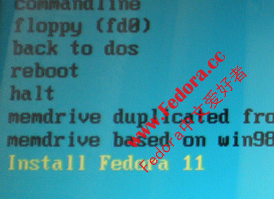 硬盘安装Fedora 11图文教程5