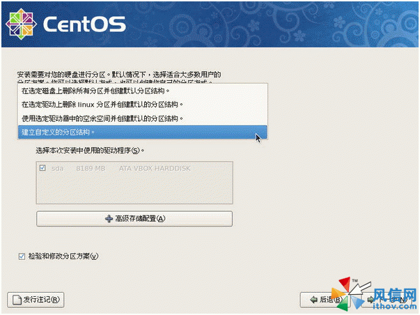 centos系统三套硬盘分区方案[图文设置版]1