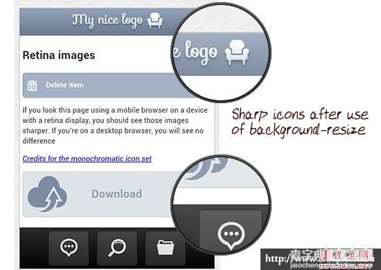 移动Web—CSS为Retina屏幕替换更高质量的图片7