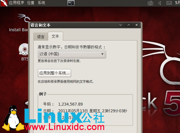 虚拟机下安装BackTrack5 (BT5)教程及BT5汉化方法24