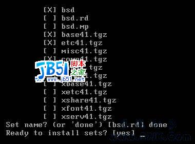 我的openBSD4.1安装图解笔记13
