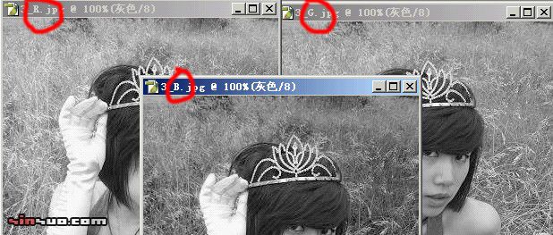 Photoshop制作奇特色彩的非主流照4