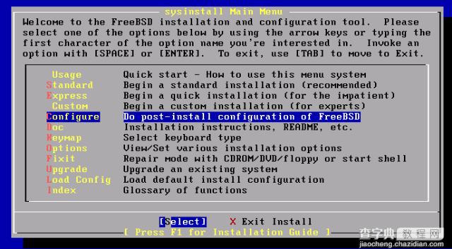 FreeBSD 6.2 安装全程图解教程18