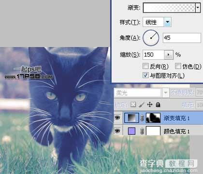 photoshop将可爱的猫咪图片打造出复古老照片效果6