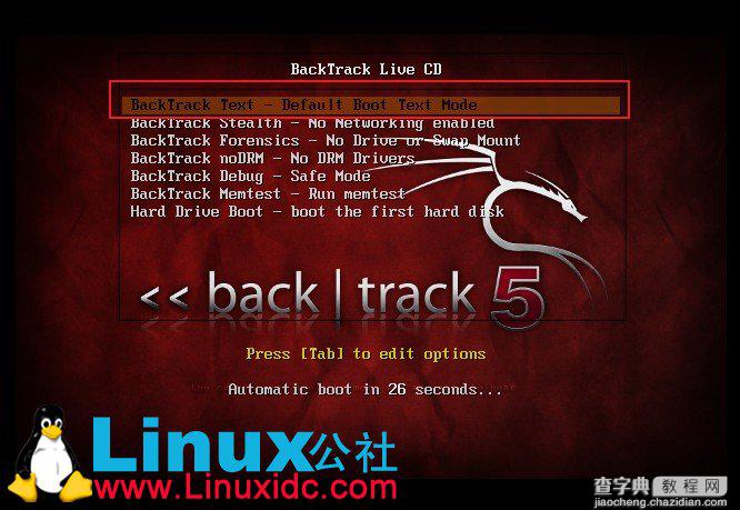 虚拟机下安装BackTrack5 (BT5)教程及BT5汉化方法9