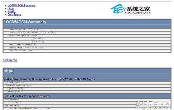 Linux如何安装使用logwatch以便对日志禁止处理3