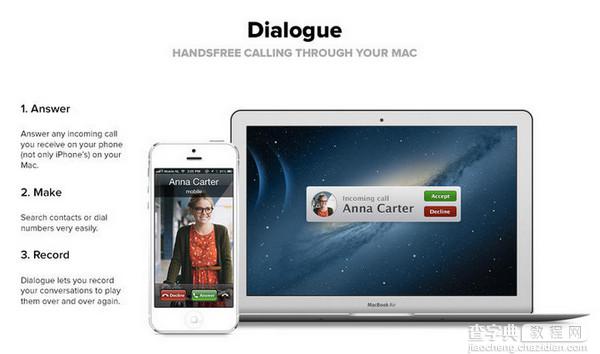 Mac系统中如何通过Dialogue进行iPhone电话录音1
