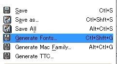 用@font-face实现网页特殊字符(制作自定义字体)3