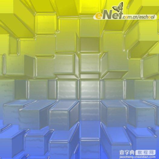 Photoshop 滤镜制作魔方背景变形金刚壁纸4