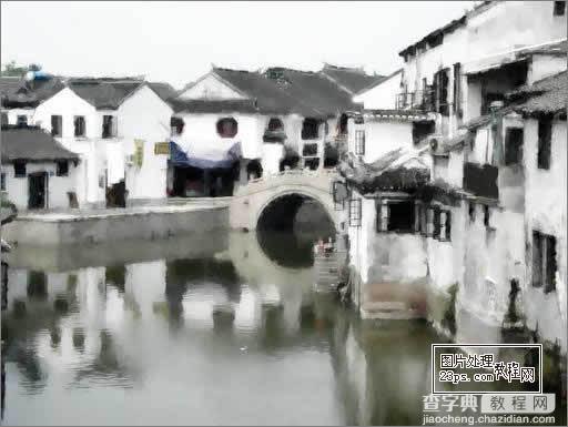 photoshop利用历史艺术画笔快速打造水墨风格图片13