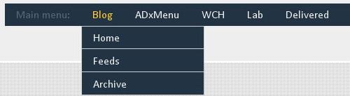 基于CSS的30个导航和按钮优秀设计教程7