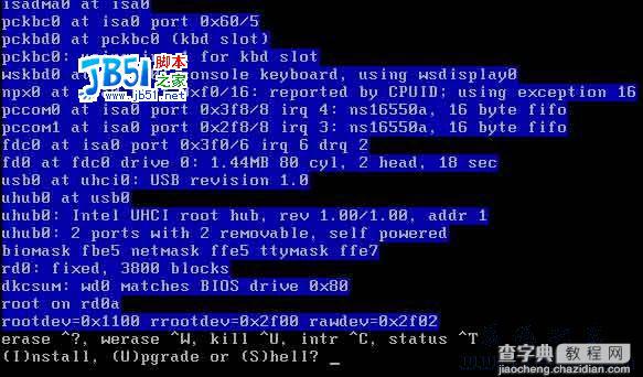 我的openBSD4.1安装图解笔记1
