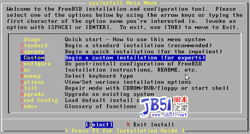 菜鸟学装FreeBSD5.1图解2