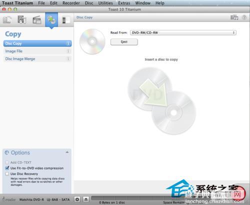 Mac使用自带刻录工具Toast刻录光盘的方法7