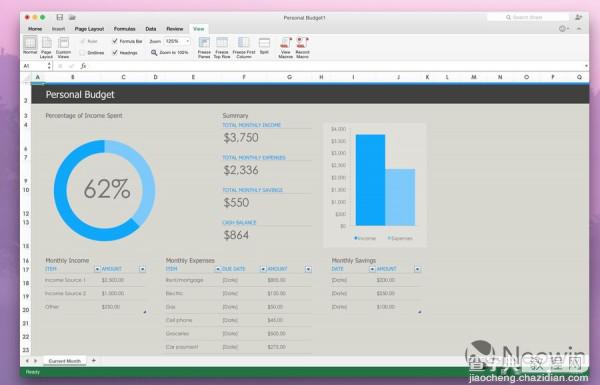 [下载]Office 2016 for Mac新预览版  Excel上手体验1