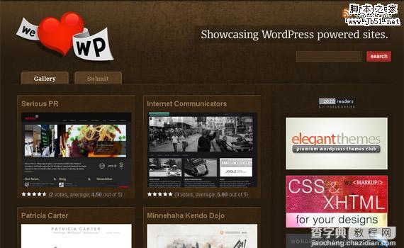 设计参考 WordPress建站成功案例1