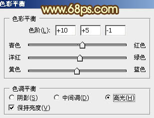 Photoshop为绿茵婚片调制出柔美的晨曦暖黄色23