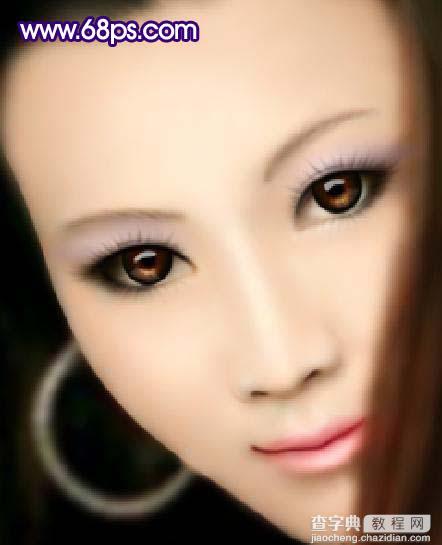 Photoshop 打造梦幻的古典仿手绘美女18