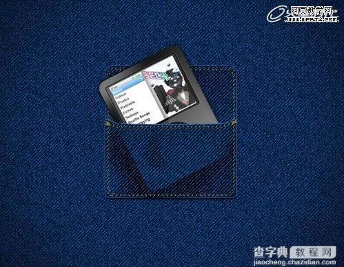 Photoshop将鼠绘出非常逼真的牛仔裤兜效果教程35