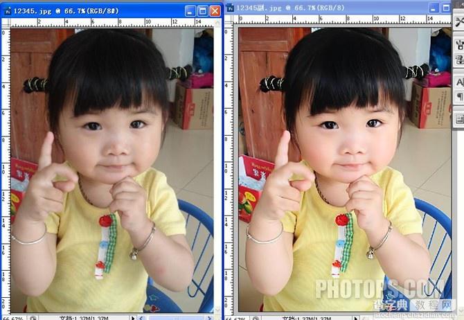 Photoshop将宝宝的皮肤变得红润的方法12