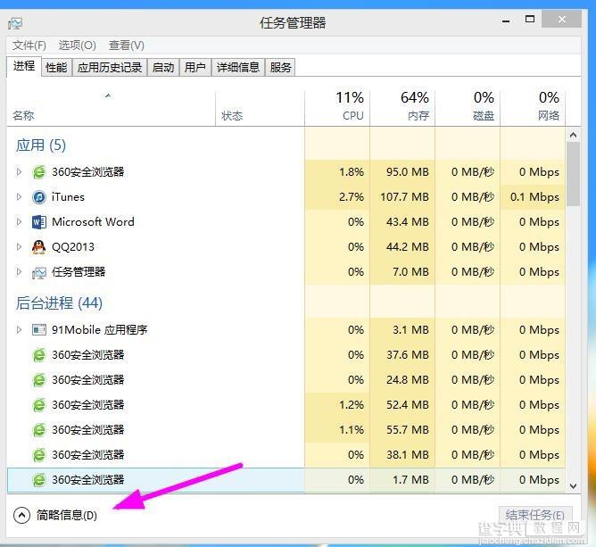 win8任务管理器在哪怎么打开？多种打开Win8任务管理器的方法4