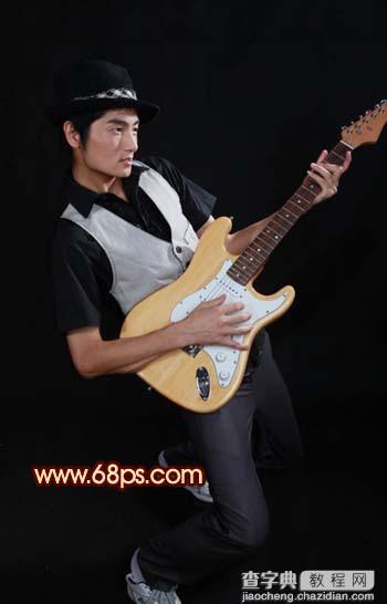 Photoshop 打造高清的阳光吉他手3