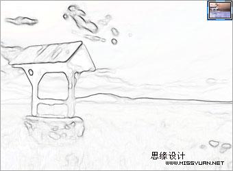 Photoshop 风景照片处理成水彩画效果6