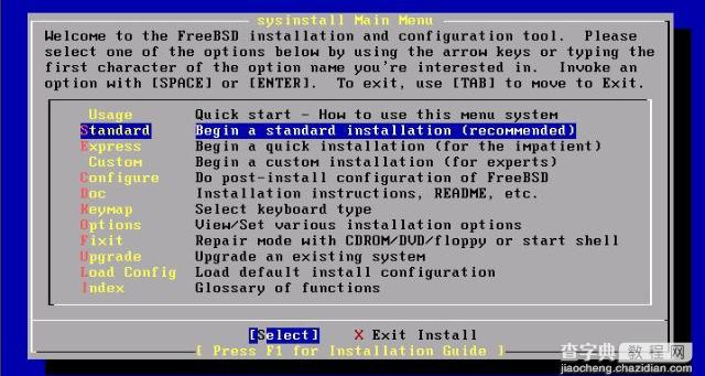FreeBSD 6.2 安装全程图解教程2