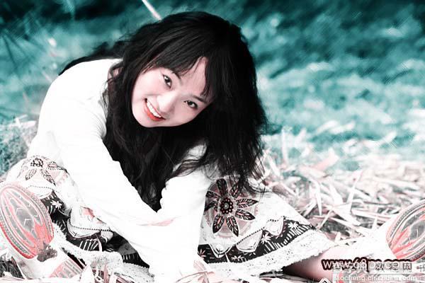 Photoshop照片调色:单一颜色图片效果10