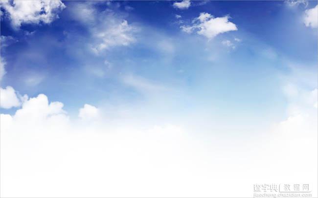 Photoshop将人物图片打造出创意的飘逸感觉的云彩背景效果14