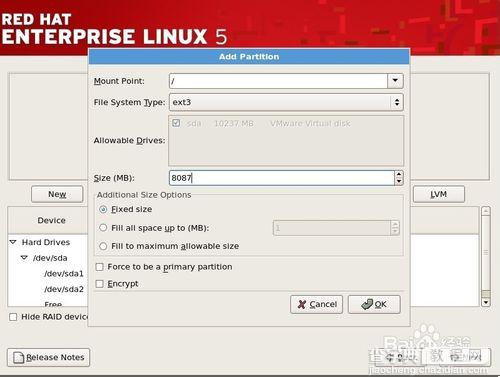 红帽RedHat Linux5系统安装指南9