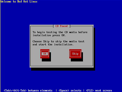 红帽子Red Hat Linux 9 光盘启动安装过程图解2