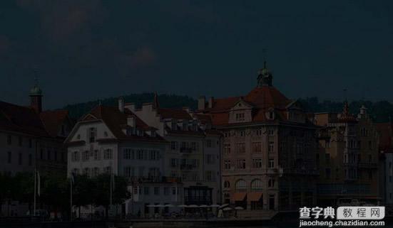 Photoshop将城市建筑照片转为夜景效果3