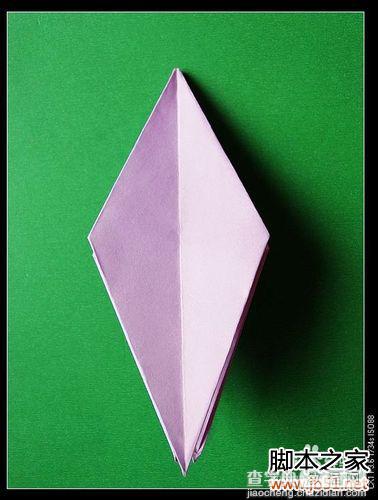 百合花的折法,百合花的折法图解16
