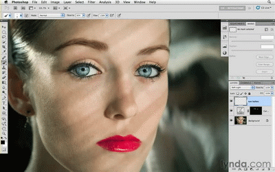 Photoshop精细美化人物的眉毛和眼睛教程16