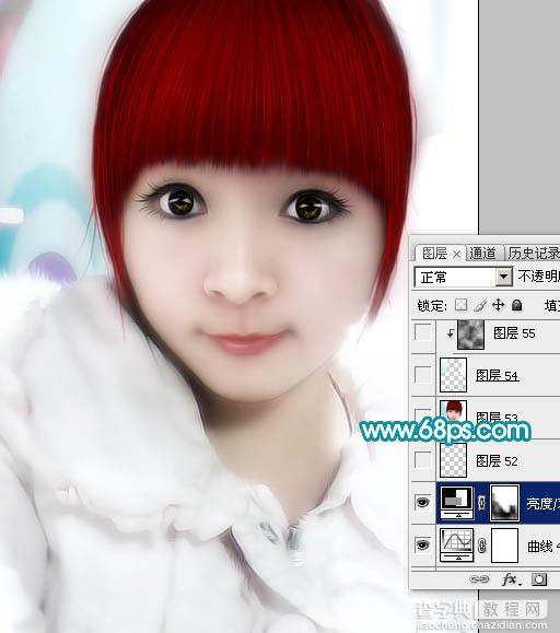 Photoshop 手机照片转成清晰的手绘效果35