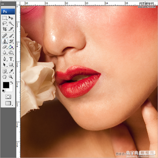 Photoshop将制作出人像摄影妆面的修饰的最佳效果化妆教程9