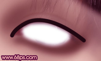 Photoshop将普通眼睛打造出极具魅力的紫色水晶彩妆效果14