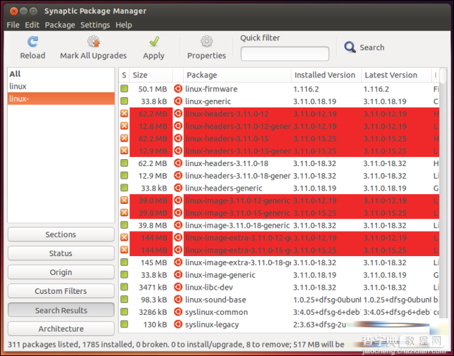 ubuntu清理磁盘空间的多种方法6