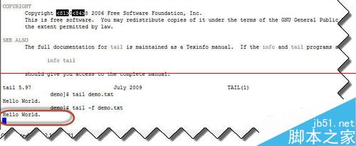 linux 系统怎么用命令行动态显示文件内容？5