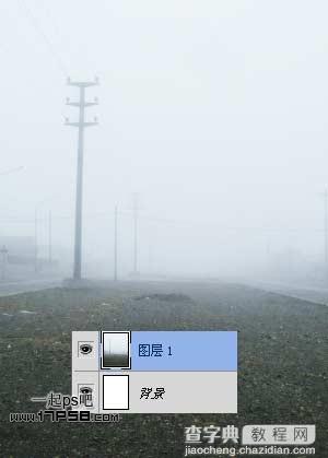 photoshop合成浓雾的寂静岭电影海报效果2